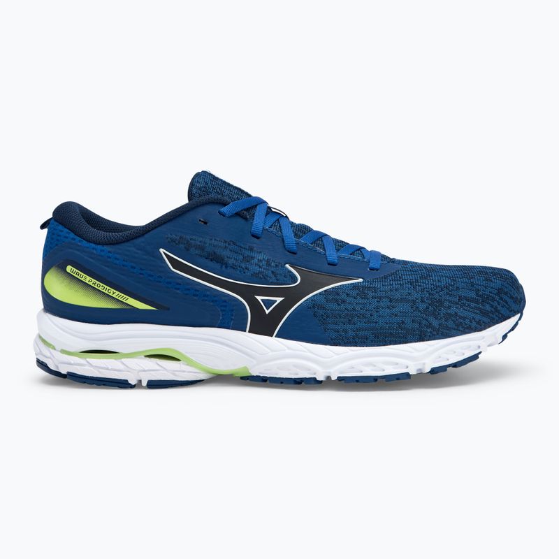 Buty do biegania męskie Mizuno Wave Prodigy 5 navy peony/ white/ sharp green 2