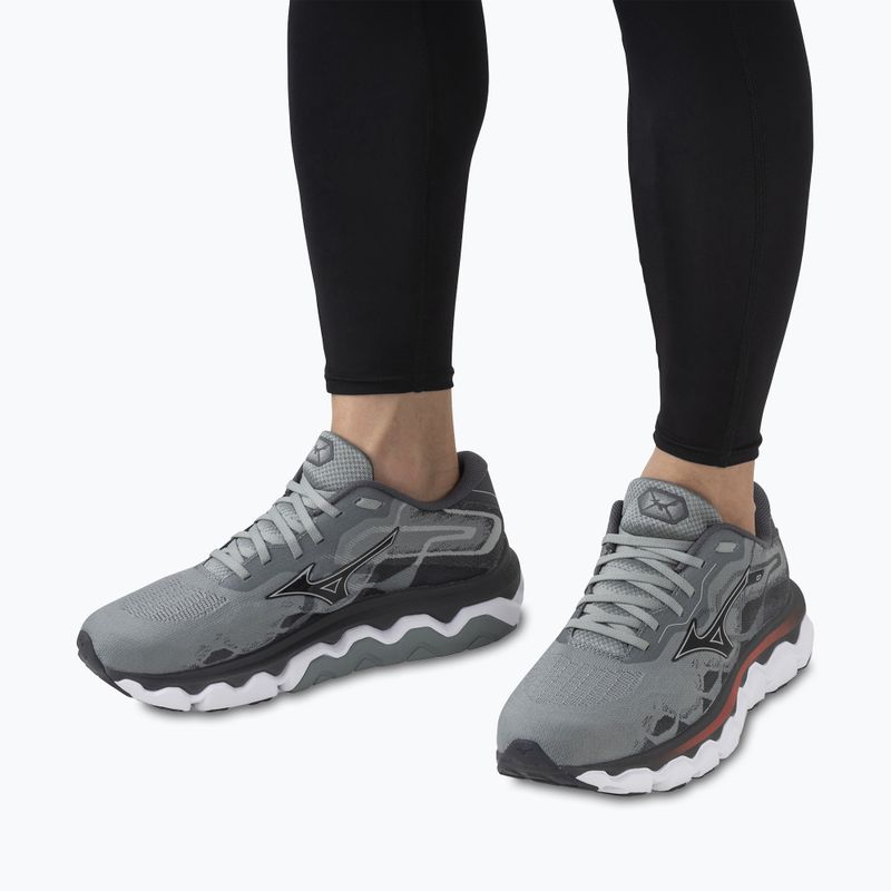 Buty do biegania męskie Mizuno Wave Horizon 7 lead/nickel/cayenne 4