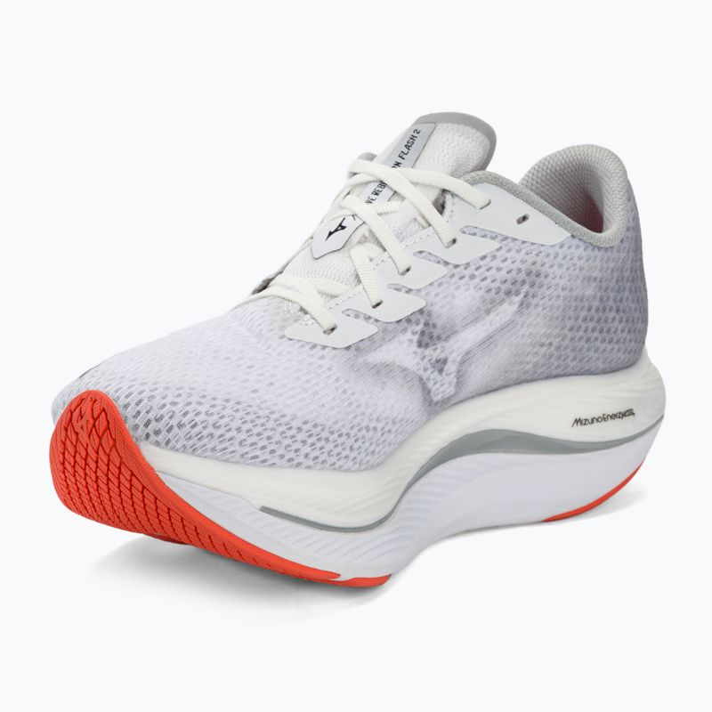 Buty do biegania męskie Mizuno Wave Rebellion Flash 2 white/black/harbor mist 7