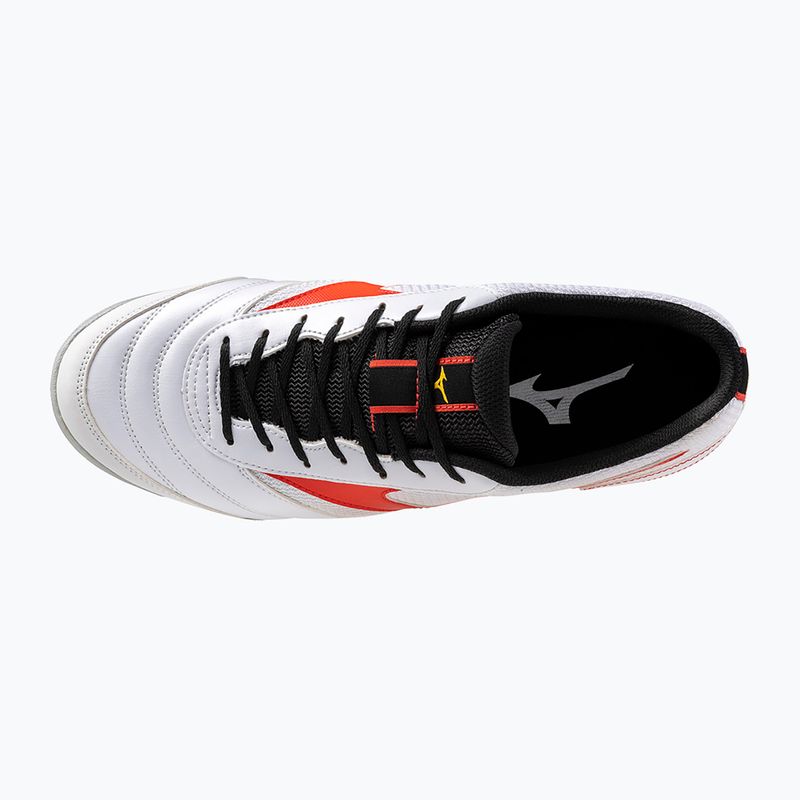 Buty piłkarskie dziecięce Mizuno MRL Sala Club TF Jr white/radiant red 10