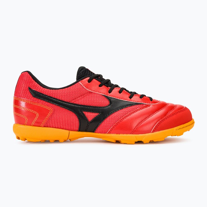 Buty piłkarskie męskie Mizuno MRL Sala Club TF radiant red/black 2