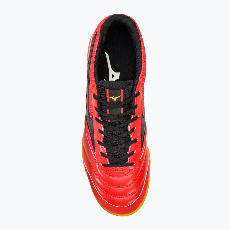 Buty piłkarskie męskie Mizuno MRL Sala Club TF radiant red/black 5