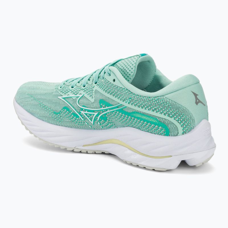 Buty do biegania damskie Mizuno Wave Rider 27 eggshell blue/white/anise flower 4