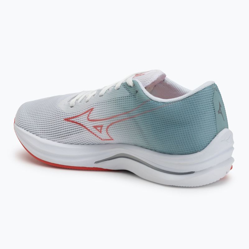 Buty do biegania damskie Mizuno Wave Rebellion Sonic 2 river white/cayenne/gray mist 3
