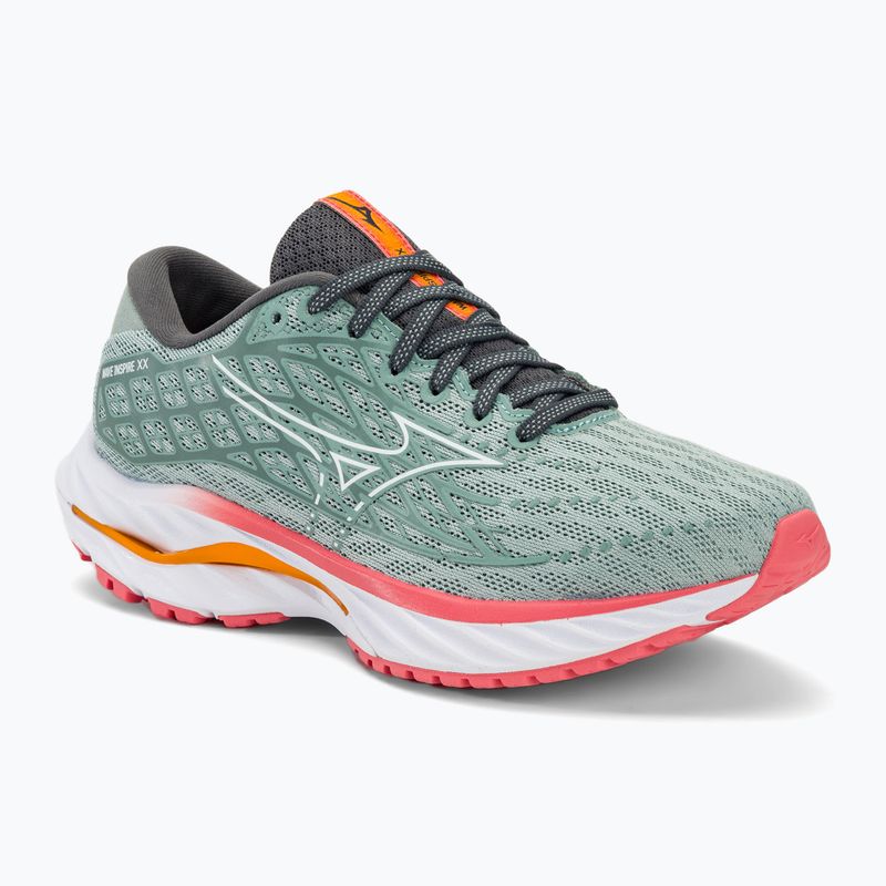 Buty do biegania damskie Mizuno Wave Inspire 20 gray mist/white/dubarry