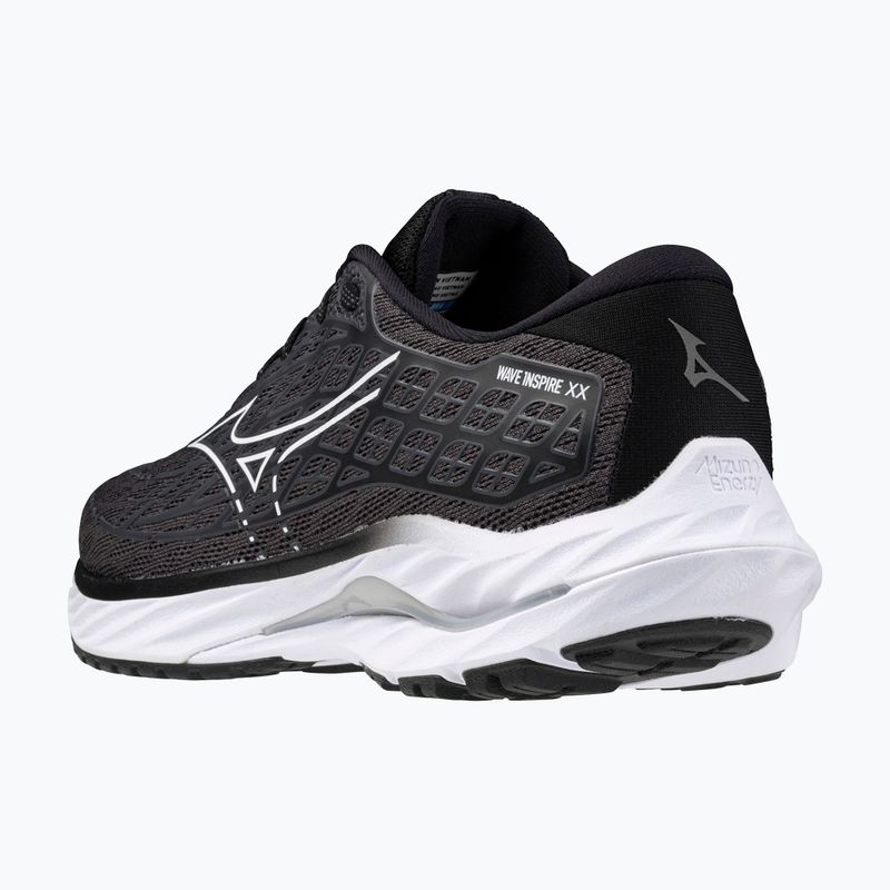 Buty do biegania damskie Mizuno Wave Inspire 20  ebony/ white/ black 5