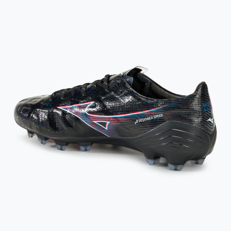 Buty piłkarskie męskie Mizuno Αlpha Elite Md black/ignition red/801 c 3