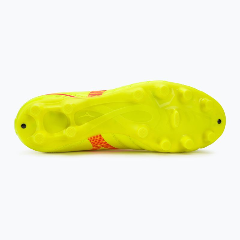 Buty piłkarskie Mizuno Monarcida Neo III Select MD safety yellow/fiery coral 2 4