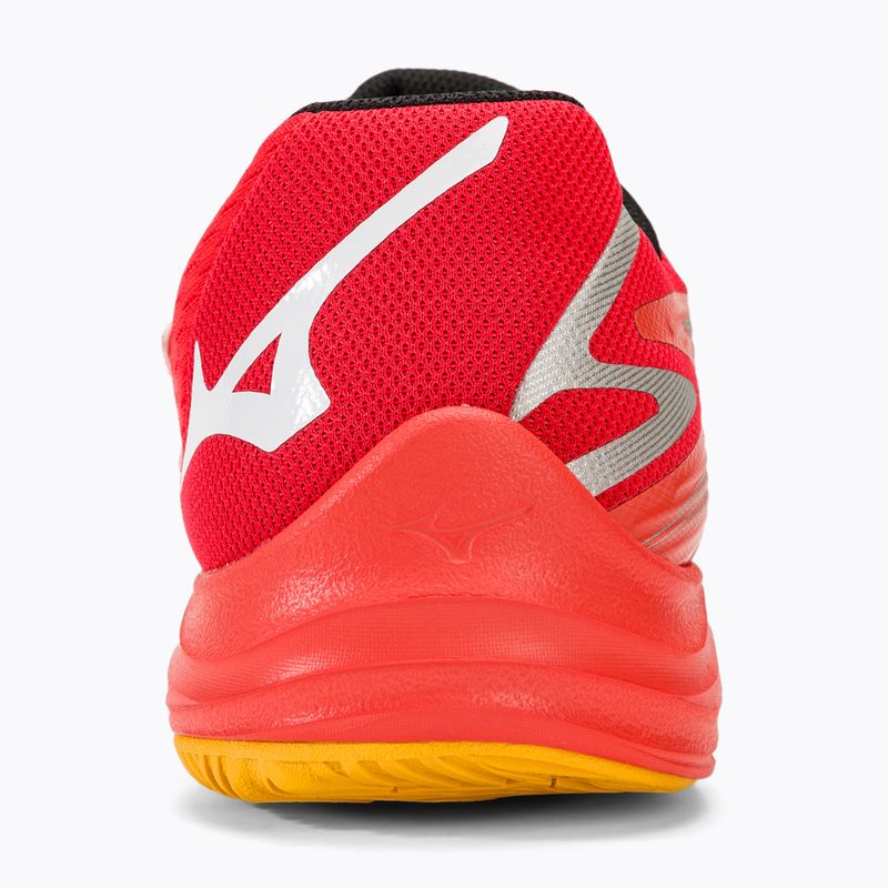 Buty do siatkówki męskie Mizuno Thunder Blade Z radiant red/white/carrot curl 6