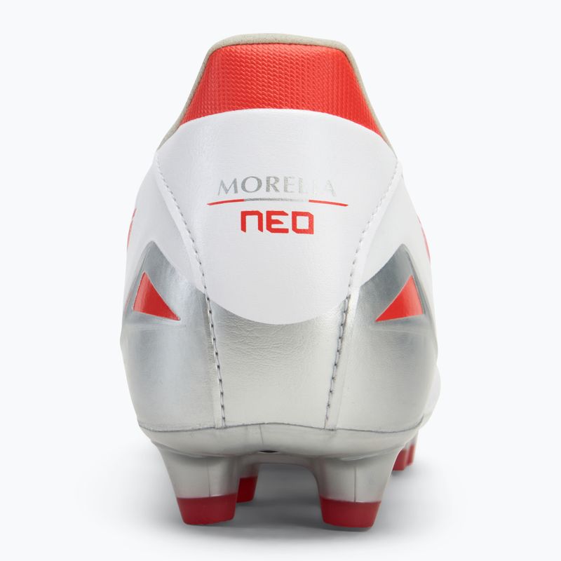 Buty piłkarskie Mizuno Morelia Neo IV Pro MD white/ radiant red/ hot coral 6