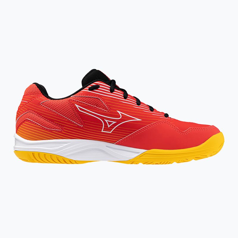 Buty do siatkówki Mizuno Cyclone Speed 4 radiant red/white/carrot curl 9