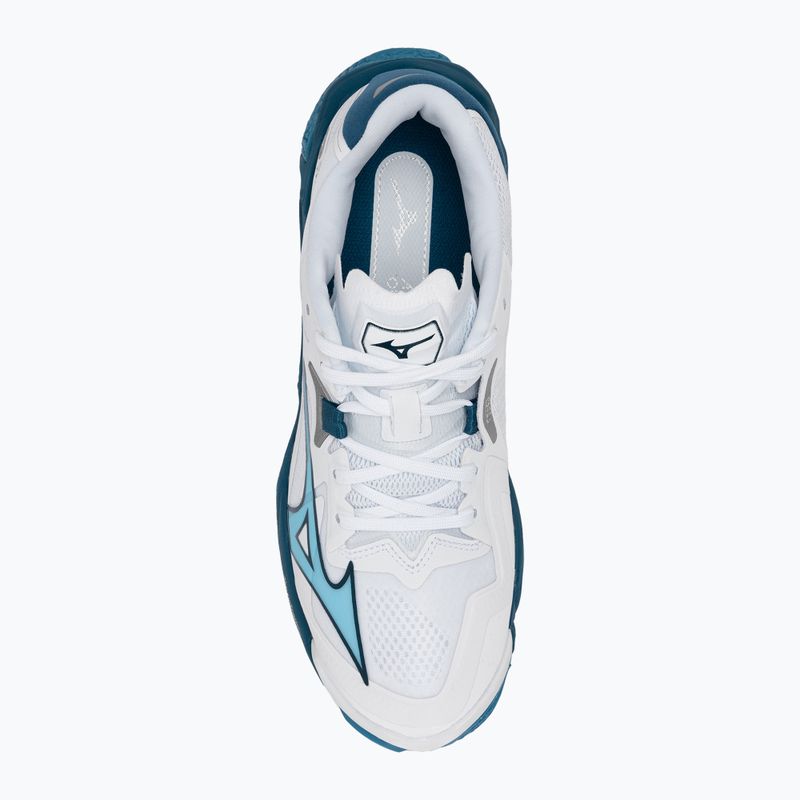 Buty do siatkówki Mizuno Wave Lightning Z8 white/ sailor blue/ silver 5