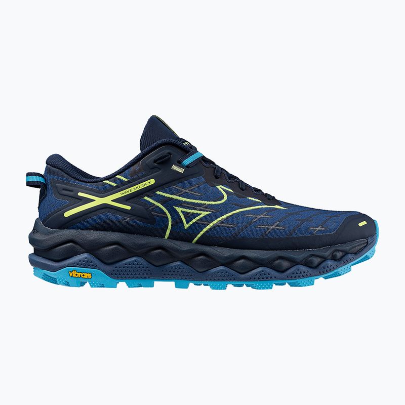 Buty do biegania męskie Mizuno Wave Mujin 10 dress blues/sharp green/swim cap 8