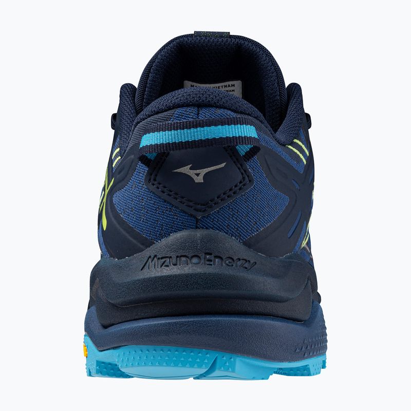 Buty do biegania męskie Mizuno Wave Mujin 10 dress blues/sharp green/swim cap 10