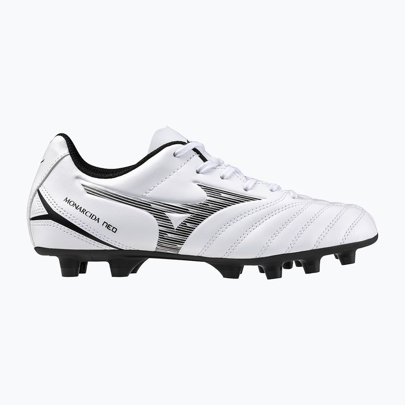 Buty piłkarskie dziecięce Mizuno Monarcida Neo III Select Jr MD white/black