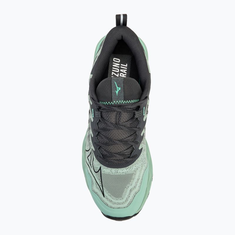 Buty do biegania męskie Mizuno Wave Daichi 8 grayed jade/ black/ jade cream 5