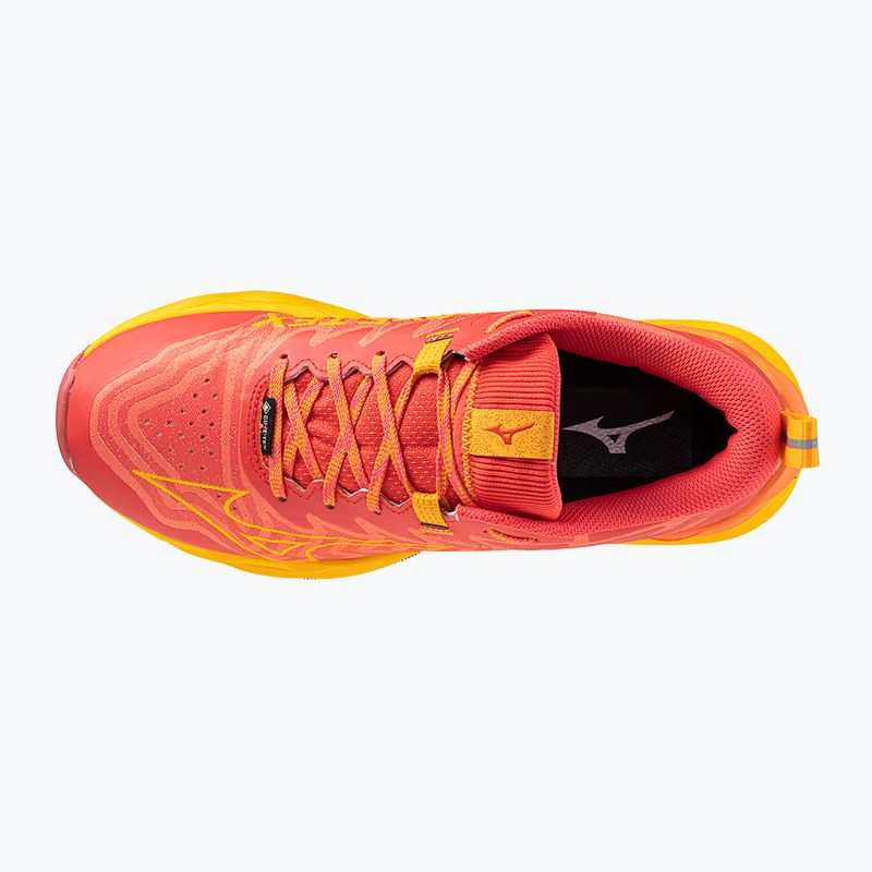 Buty do biegania damskie Mizuno Wave Daichi 8 GTX nasturtium/ citrus/ cranberry 5