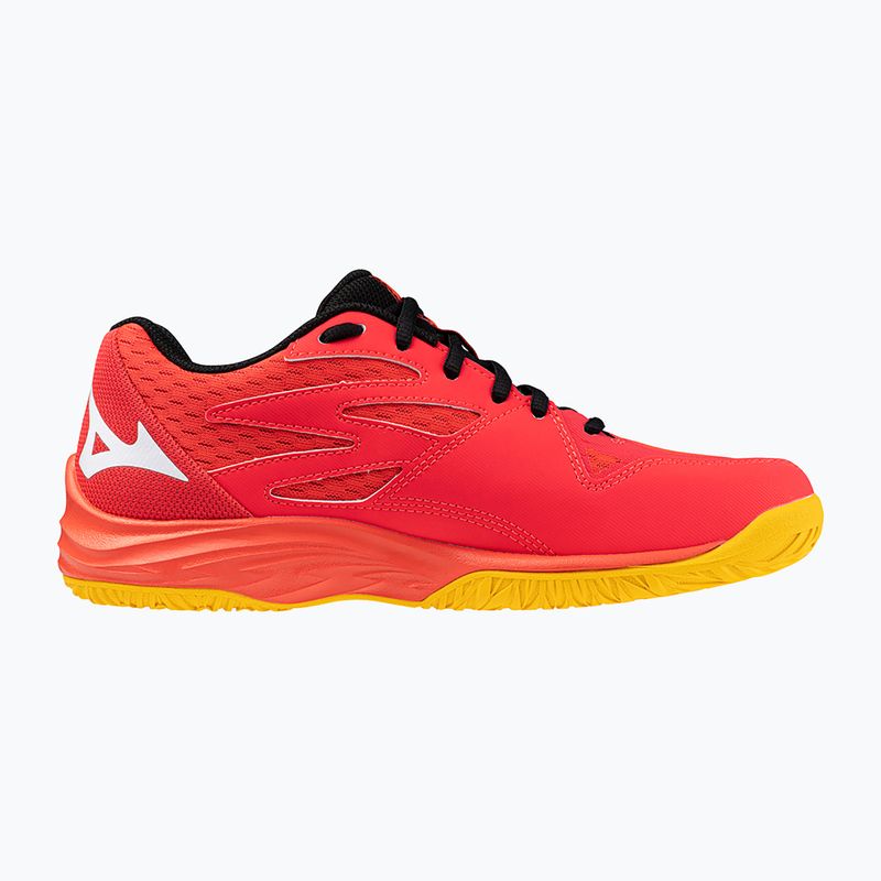 Buty do siatkówki dziecięce Mizuno Lightning Star Z7 radiant red/white/carrot curl 9