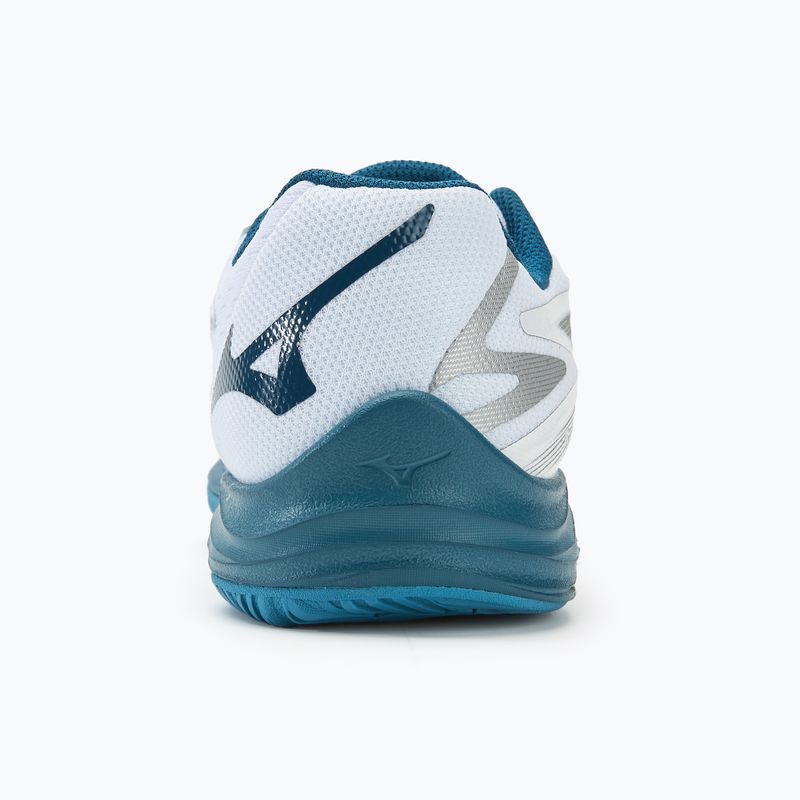 Buty do siatkówki dziecięce Mizuno Lightning Star Z7 white/sailor blue/silver 6