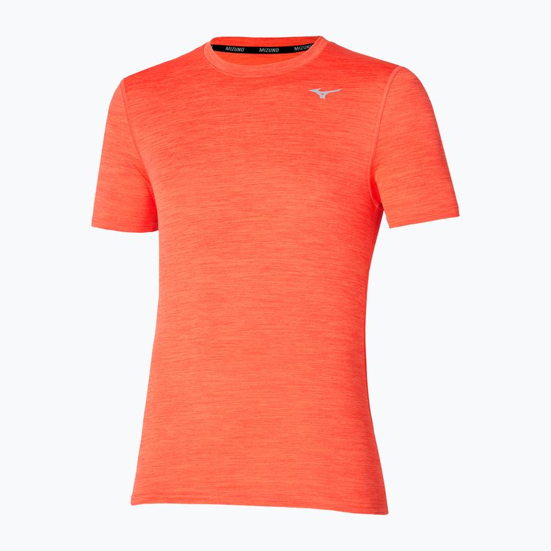 Koszulka do biegania męska Mizuno Impulse Core Tee nasturtium