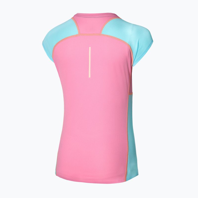 Koszulka do biegania damska Mizuno Aero Tee lilac chiffon 2