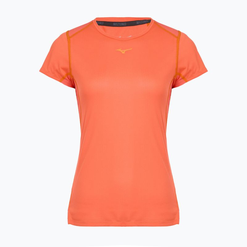Koszulka do biegania damska Mizuno DryAeroFlow Tee nasturtium