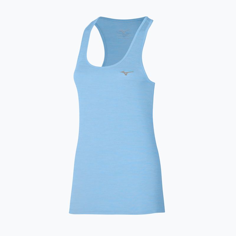 Tank top do biegania damski Mizuno Impulse Core Tank cerulean