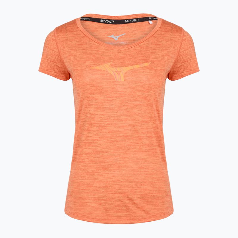 Koszulka do biegania damska Mizuno Impulse Core RB Tee nasturtuim