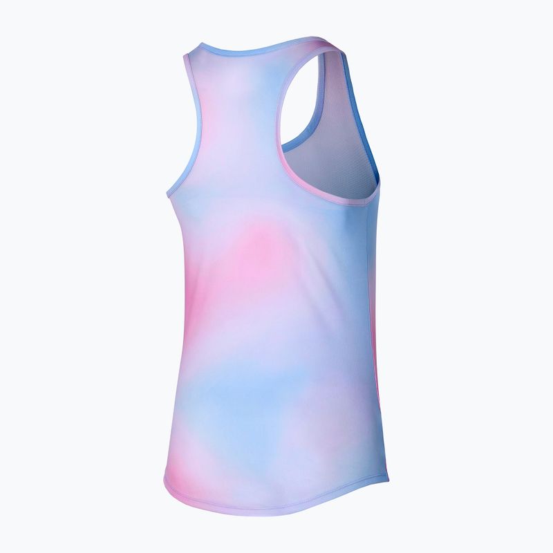Koszulka do biegania damska Mizuno Impulse Core Graphic Tank halogen blue 2