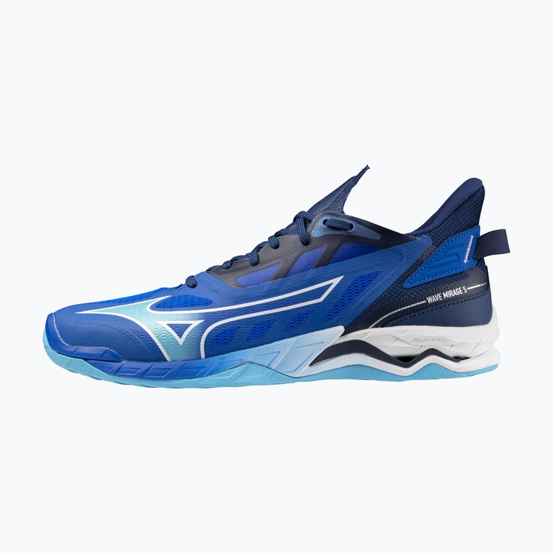 Buty do piłki ręcznej męskie Mizuno Wave Mirage 5 mugen blue/white/estate blue 8