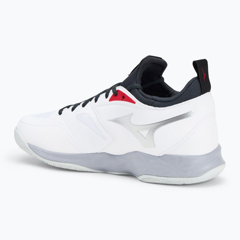 Buty do siatkówki Mizuno Wave Dimension white/salsa/black 3