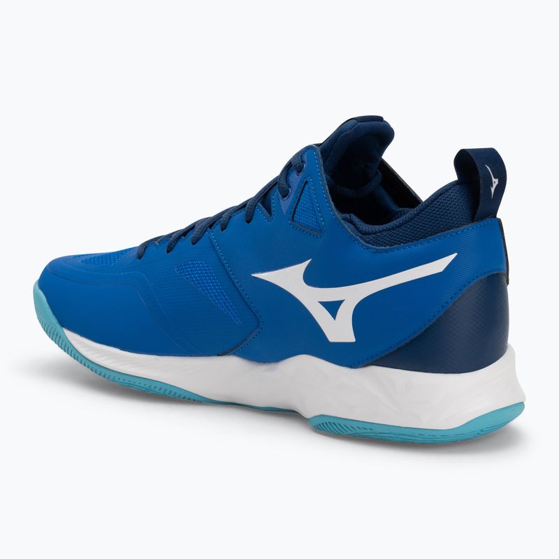 Buty do siatkówki Mizuno Wave Dimension Mid mugen blue/white/estate blue 3