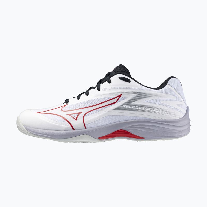 Buty do siatkówki Mizuno Thunder Blade Z white/salsa/black 8