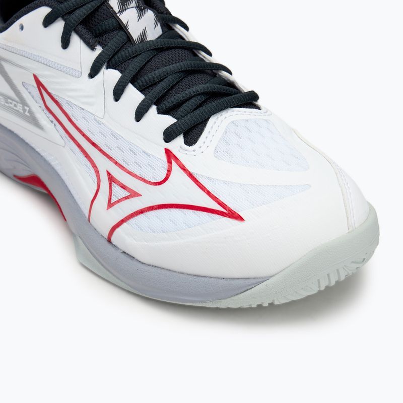 Buty do siatkówki Mizuno Thunder Blade Z white/salsa/black 7