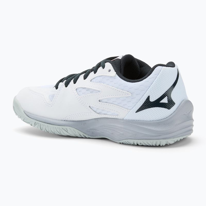 Buty do siatkówki dziecięce Mizuno Lightning Star Z7 white/salsa/black 3