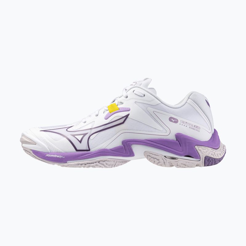 Buty do siatkówki damskie Mizuno Wave Lightning Z8 white/patrician purple/quince 8