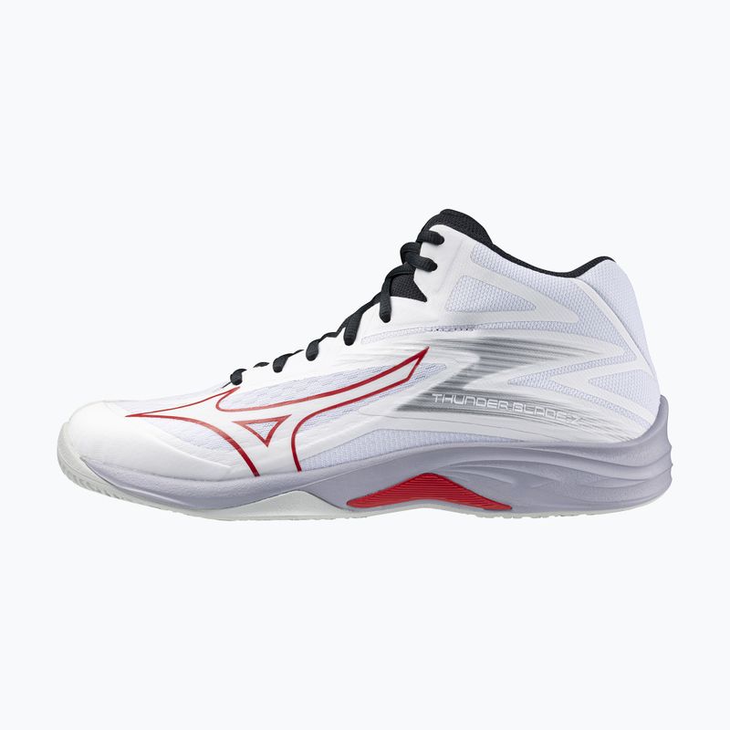 Buty do siatkówki Mizuno Thunder Blade Z Mid white/salsa/black 8