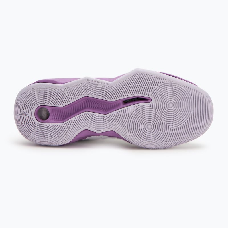 Buty do siatkówki damskie Mizuno Wave Dimension white/patrician purple/quince 4
