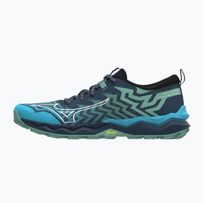 Buty do biegania damskie Mizuno Wave Daichi 8 dusty jade green/ white/ river blue 8