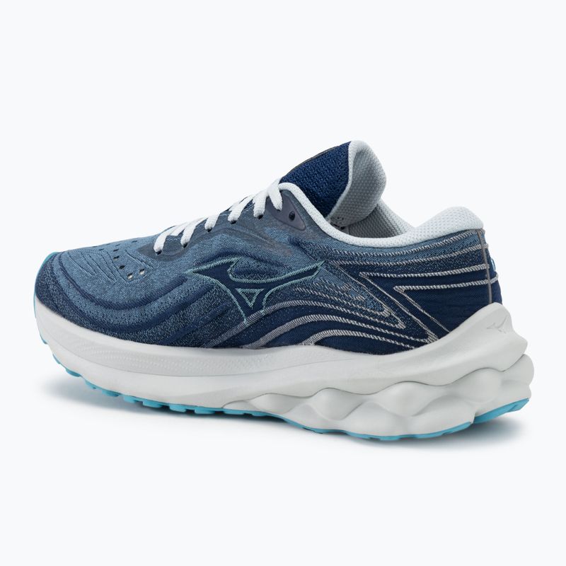 Buty do biegania damskie Mizuno Wave Skyrise 5 parisian blue/ river blue/ estate blue 3