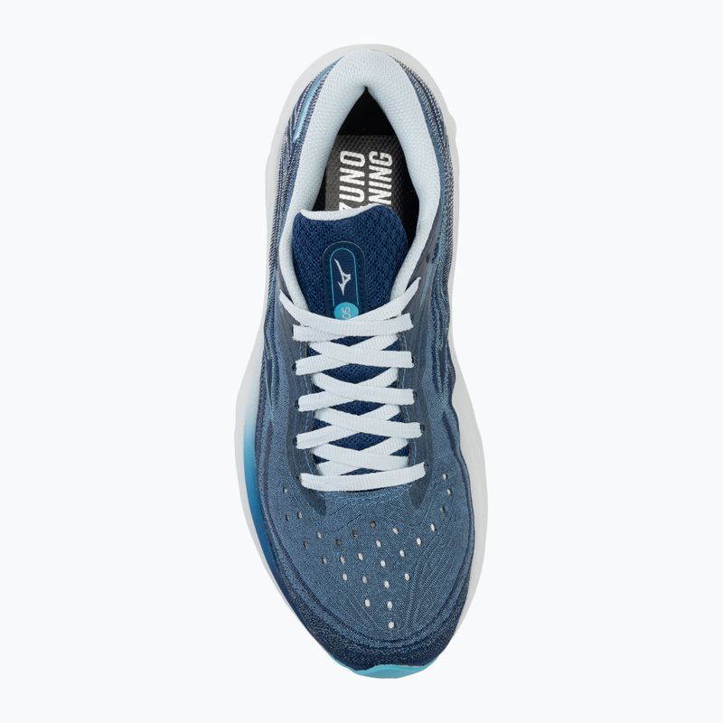 Buty do biegania damskie Mizuno Wave Skyrise 5 parisian blue/ river blue/ estate blue 5