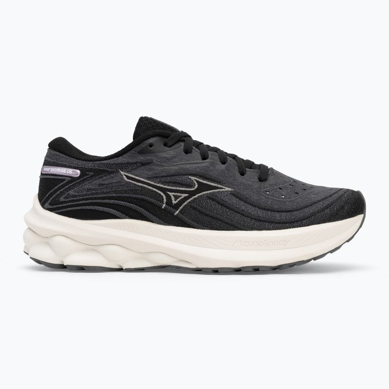 Buty do biegania damskie Mizuno Wave Skyrise 5 iron gate/ white sand/ black 2