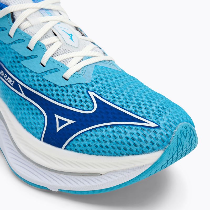 Buty do biegania męskie Mizuno Wave Rebellion Flash 2 river blue/ mugen blue/white 7