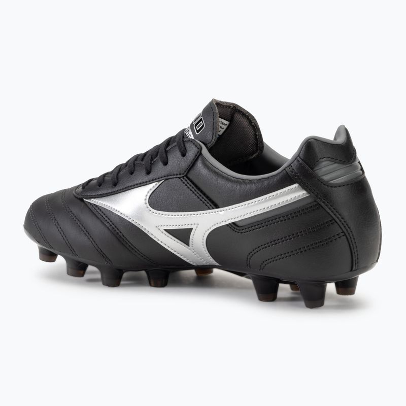 Buty piłkarskie Mizuno Morelia II Pro MD black/galaxy silver/dark shadow 3