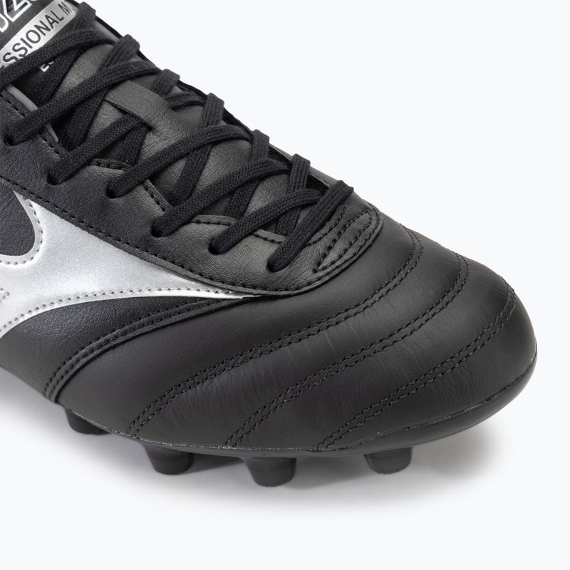 Buty piłkarskie Mizuno Morelia II Pro MD black/galaxy silver/dark shadow 7
