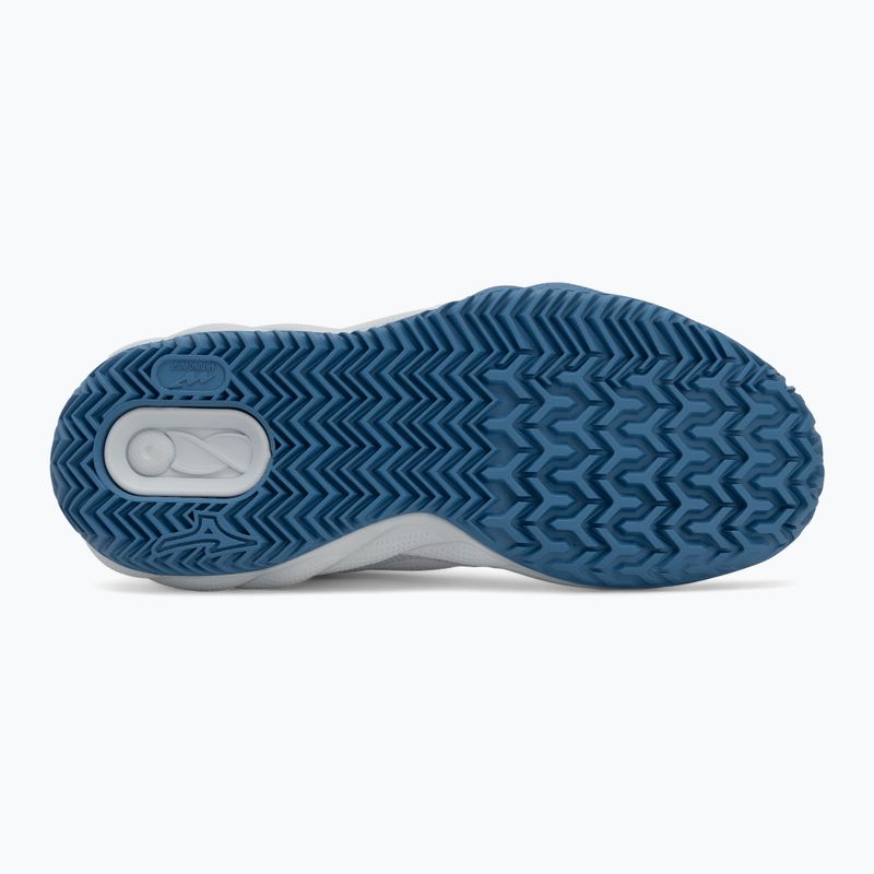 Buty do tenisa damskie Mizuno Wave Enforce Court CC W white/ parisian blue/ plein air 4