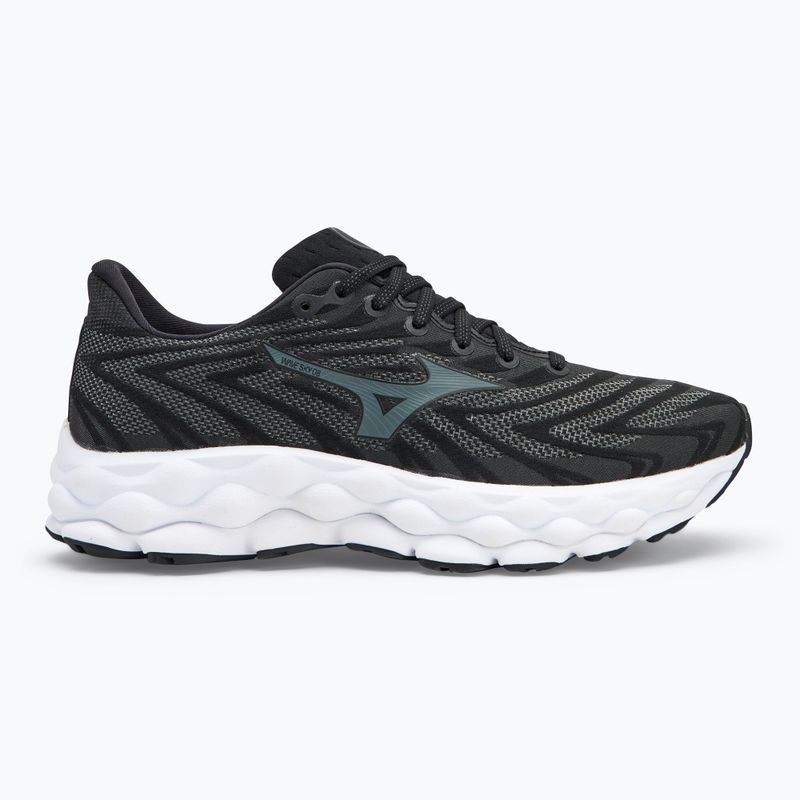 Buty do biegania męskie Mizuno Wave Sky 8 black/metallic gray/white 2