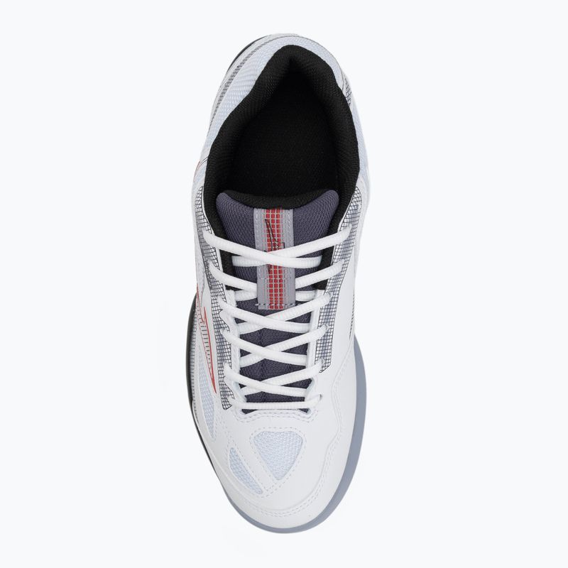 Buty do padla męskie Mizuno Break Shot 4 Padel white/salsa/aleutian 5