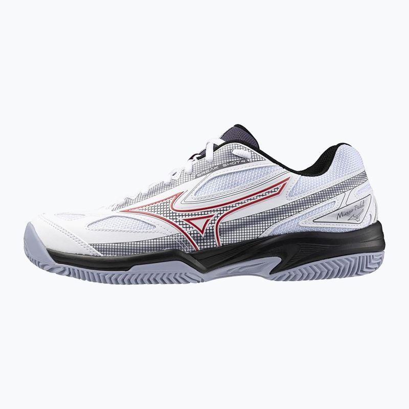 Buty do padla męskie Mizuno Break Shot 4 Padel white/salsa/aleutian