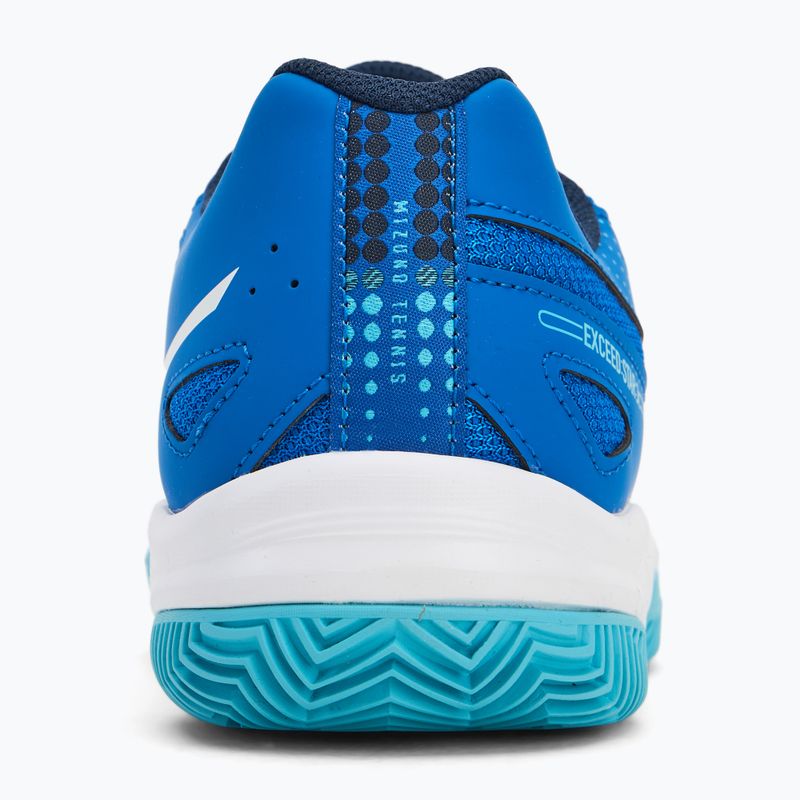 Buty do tenisa dziecięce Mizuno Exceed Star CC mugen blue/ white/ river blue 6